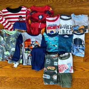 Boys Pajama Lot Hanna Andersson Gap Lot (Qty 10) - Size 4T